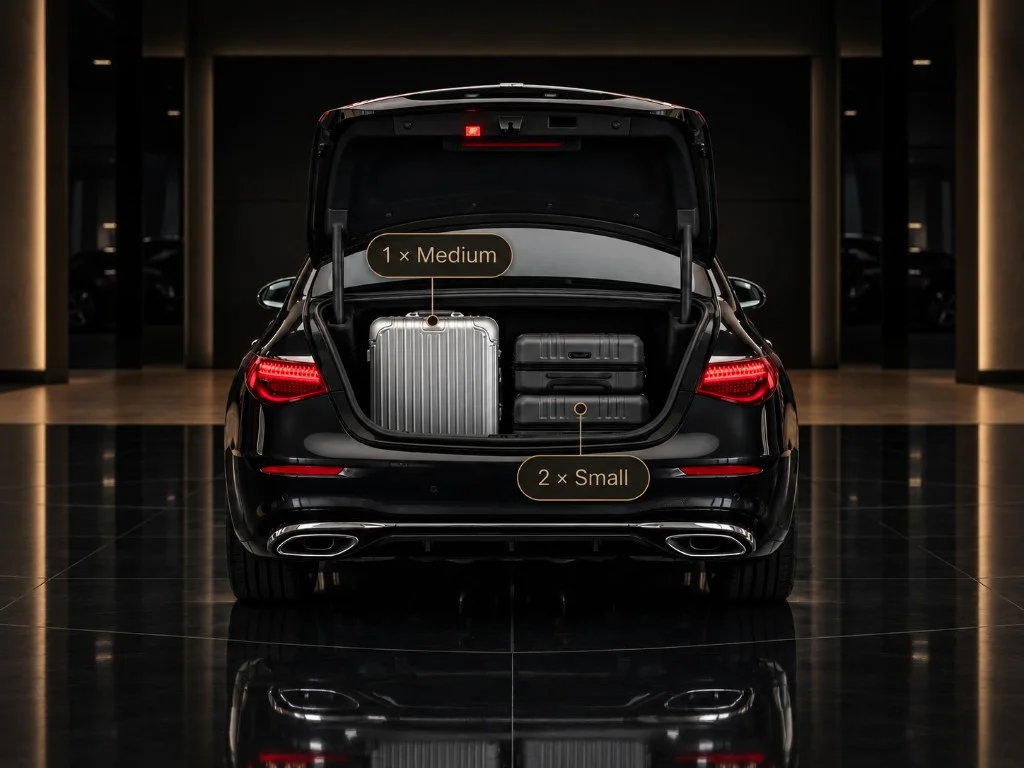 Mercedes S-Class — 1 large · 1 small