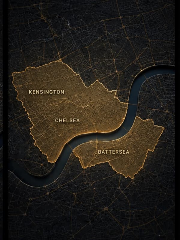 London map — Central · West End