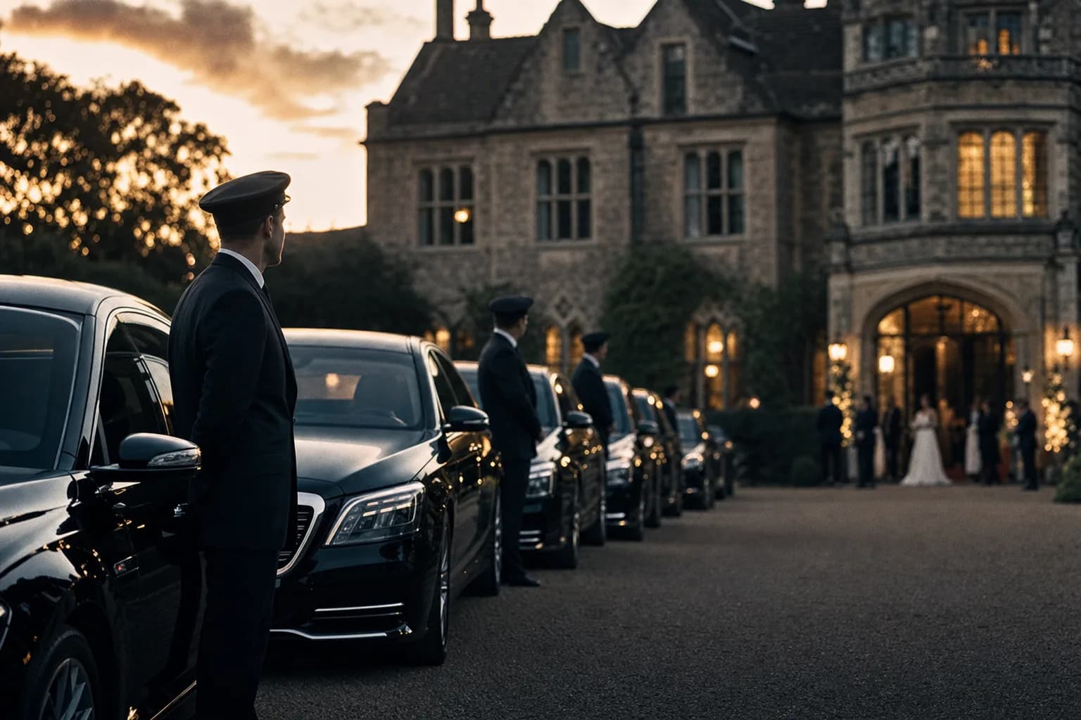Coordinated wedding transport
