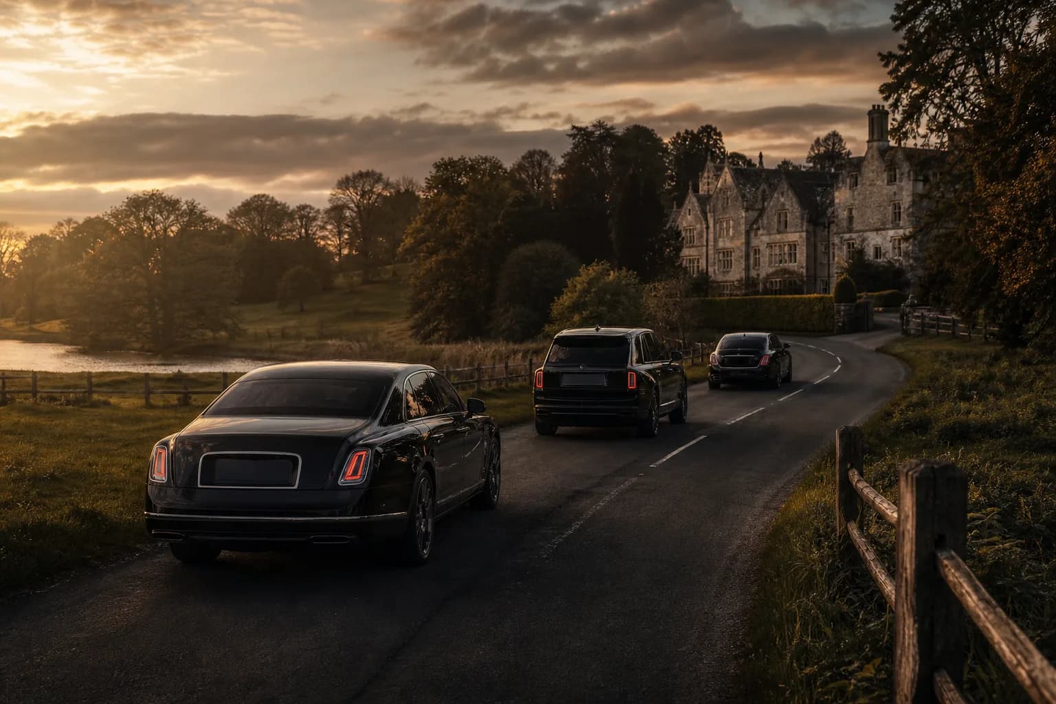 Synchronised wedding fleet